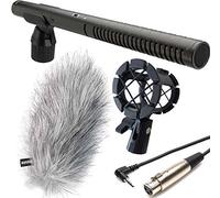Rode NTG-2 Microphone directionnel + bonnette anti-vent WSWH + support KEEPDRUM PCMH1 + Câble de caméra MC-025XJ TRS/XLR