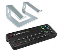 Rode Rodecaster Console vidéo pour production audio et vidéo avec support pour ordinateur portable Keepdrum Argenté