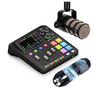 Rode Rodecaster Duo Audio Production Studio pour podcasts, streaming, création de contenus + microphone Podmic + câble keepdrum XLR