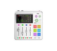 RØDE Console de mixage RØDECaster Duo – Solution audio compacte 7 canaux USB Bluetooth Blanc