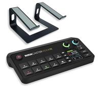 Rode Rodecaster Video S Console pour production audio et vidéo avec support pour ordinateur portable Keepdrum BK