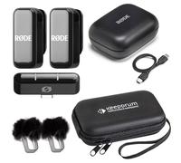 Rode Système de microphone sans fil Micro sans fil USB-C avec étui souple Keepdrum