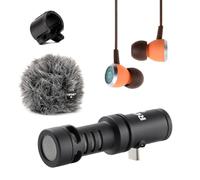Rode Videomic Me-C+ Microphone USB-C pour smartphones iOS et Android avec écouteurs intra-auriculaires Audiofly