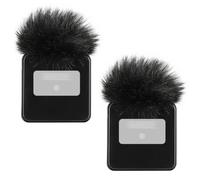 Rode Wireless Go I Lot de 2 pare-brises en fourrure pour microphones Rode Wireless Go Noir
