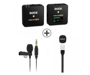 Rode - Wireless GO II Single + Microphone cravate Lavalier GO + Interview Go