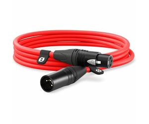 Rode - XLR3M-R Câble 3m Rouge