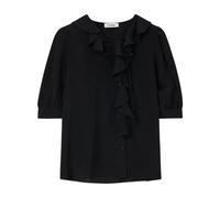 Rodebjer - Blouse Flounce Xilla - Femme - Blouses et Chemises - Noir - Taille: 38 FR