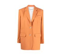Rodebjer, Femme, Vestes, Orange, Taille: 38 FR Veste Vera à Boutonnière Simple