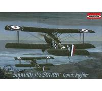 Roden 407 - 1:48 Sopwith 11/2 Strutter Comique Fighter - Neuf