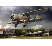 Roden 442 - 1:48 Beechcraft UC-43 Staggerwing - Neuf