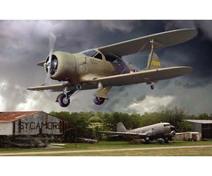 Roden 442 - 1:48 Beechcraft UC-43 Staggerwing - Neuf