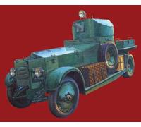 Roden 801 Modèle Kit Wwii British Armoured Car Pattern 1920 Mk. I-Roden