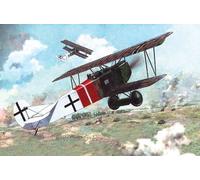 Roden Fokker D.Vii Albatros Built Late German Fighter Airplane Model Kit-Roden