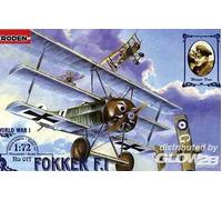 RODEN Fokker F.I Jasta 10 Werner Voss 11 Kurt Wolff Modèle Maquette 1:72 NEU Kit