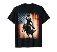 Rodéo américain Cowboy Bull Rider T-Shirt
