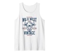 Rodéo américain Wild West Cowboy Cowgirl Bull Riders Débardeur