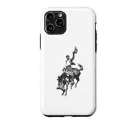 Rodeo Bronco Cheval Rétro Style Bronc Riding Cowboy Coque pour iPhone 11 Pro
