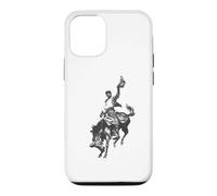 Rodeo Bronco Cheval Rétro Style Bronc Riding Cowboy Coque pour iPhone 12/12 Pro