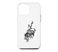 Rodeo Bronco Cheval Rétro Style Bronc Riding Cowboy Coque pour iPhone 12 Pro Max