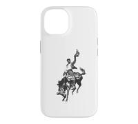 Rodeo Bronco Cheval Rétro Style Bronc Riding Cowboy Coque pour iPhone 14