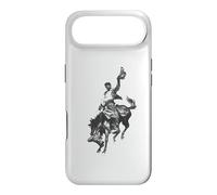 Rodeo Bronco Cheval Rétro Style Bronc Riding Cowboy Coque pour iPhone Air
