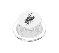 Rodeo Bronco Cheval Rétro Style Bronc Riding Cowboy PopSockets PopGrip pour MagSafe