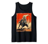 Rodeo Bull Rider Patriotic Cowboy Athletic Sports Rodeo Débardeur