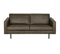 RODEO - Canapé 2 places en cuir vert L190 Vert