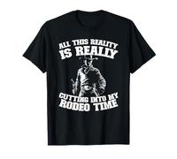 Rodeo Cowboy Wild West Américain - Taureau Rodeo Cow Boy T-Shirt