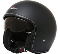 Rodeo Drive- Bandit Cafè Racer - Casque moto - Noir mat - Taille XXL