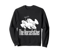 Rodeo Horse Riding The Horsefather Cowboy Sweatshirt