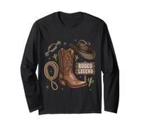 Rodeo Legend Chapeau de Cowboy Western Country Life Manche Longue