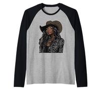Rodéo noir afro-américain cowgirl western country texas Manche Raglan
