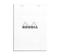 Rodhia Bloc De Direction 160 Pages N°16 Format 14,8 X 21 Cm - 5x5. Couverture Blanche