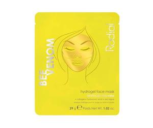 Rodial Bee Venom Masque Visage Hydrogel - Masque en Gelée d'Or Premium pour Tous Types de Peau - Repulpant, Lissant, Rajeunissant - Venin d'Abeille d'Origine Ethique