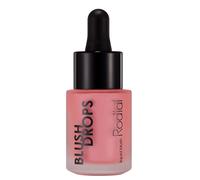 Rodial Blush Drops Frosted Pink 15 ml - Gouttes de Fard à Joues Nourrissant et Hydratant pour le Visage avec Finition Longue Durée - Blush Rose Liquide pour une Finition Naturellement Radieuse, Éclat de Peau Rosée sans Couture