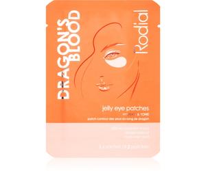 Rodial Dragon's Blood Jelly Eye Patches masque hydrogel contour des yeux pour une peau hydratée et raffermie 1 pcs