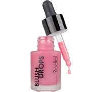 Rodial Blush Drops Frosted Pink 15 ml - Gouttes de Fard à Joues Nourrissant et Hydratant pour le Visage avec Finition Longue Durée - Blush Rose Liquide pour une Finition Naturellement Radieuse, Éclat de Peau Rosée sans Couture