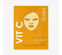 Rodial Vit C Masque Visage Énergisant (1 Sachet) | Boost de Luminosité Sous les Yeux, Acide Hyaluronique, Vtamine C, Niacinamide et Thé Vert | Patchs Rjeunissants Pour les Yeux, Patchs Yeux Anti-Cernes