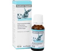 Rodicare Appétit liquide pour lapins/petits rongeurs/noirs de mer 15 ml