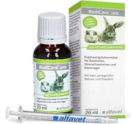 RodiCare® URO Unité : 20 ML Complément Alimentaire pour Lapins, cochons d'Inde et Petits rongeurs avec Baies stimulantes de l'urine et Herbes