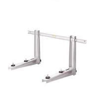 RODIGAS Console murale fabriquée en Italie pour climatiseurs ou pompes à chaleur jusqu'à 120 kg avec accessoires