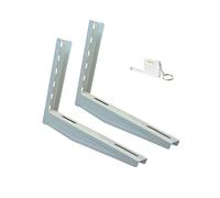 Rodigas MS402 Support Mural pour Climatiseur | Console Murale | Charge Maximale : 300 kg | Pour Split et Pompe à Chaleur | Avec Mètre Ruban et Niveau à Bulle