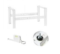Rodigas SP700 Support de sol pour climatiseur avec mètre ruban et niveau à bulle Pour pompe à chaleur Split Charge maximale 200 kg