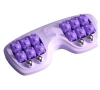 Rodillos portátiles de masaje de dos pies, rodillos de masaje de pies para el alivio de la Fascitis plantar, masajeadores de acupuntura de tres en uno, alivio de estrés de tejido profundo