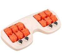 Rodillos portátiles de masaje de dos pies, rodillos de masaje de pies para el alivio de la Fascitis plantar, masajeadores de acupuntura de tres en uno, alivio de estrés de tejido profundo