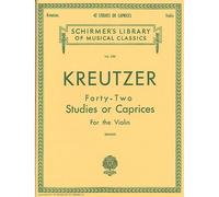 Rodolphe Kreutzer FORTY-two Studies Or Caprices - Violin