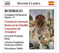 Joaquín Rodrigo – Musique pour orchestre, volume 9 – CD – NAXOS