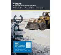 Rodríguez Reina, J: Tpc Cantería : Contenido Formativo Espec