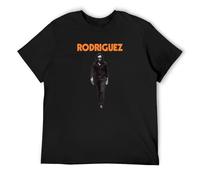 Rodriguez Walking Sixto Searching for Sugar Man Cold Fact CD DVD Vinyl Men's Cotton T-Shirt Black Shirt Top Tee 3XL